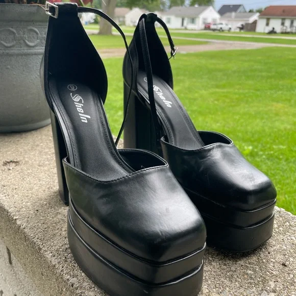 SHEIN Shoes Shein Platform Heels Poshmark